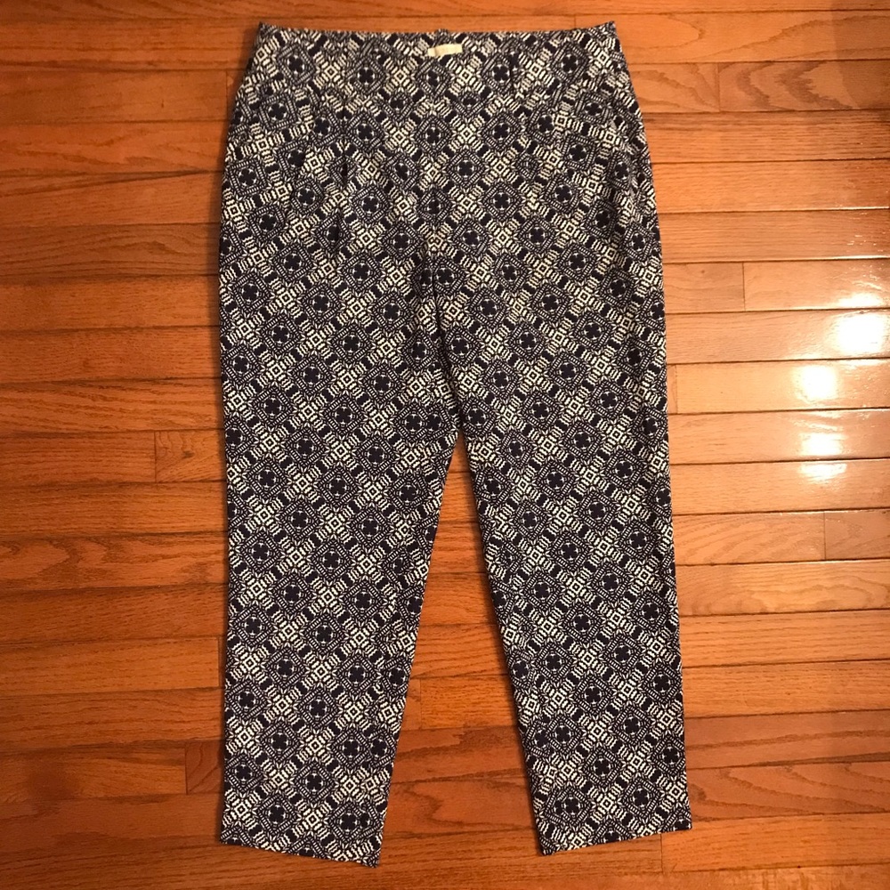J.Crew Pleated Patterned Trouser - image 4